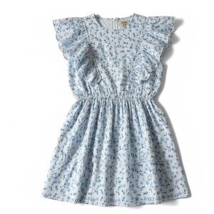 Simply Southern - NWT Blue & White Floral Mini Dress Size Medium